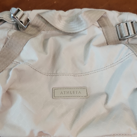 Athleta White Travel Bag - Picture 1 of 10